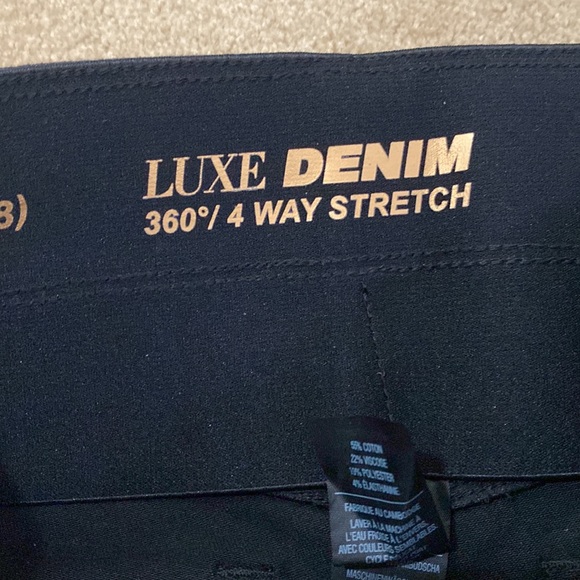 Luxe Denim⭐️Straight leg pant w/stretch⭐️BNWOT - Picture 7 of 11